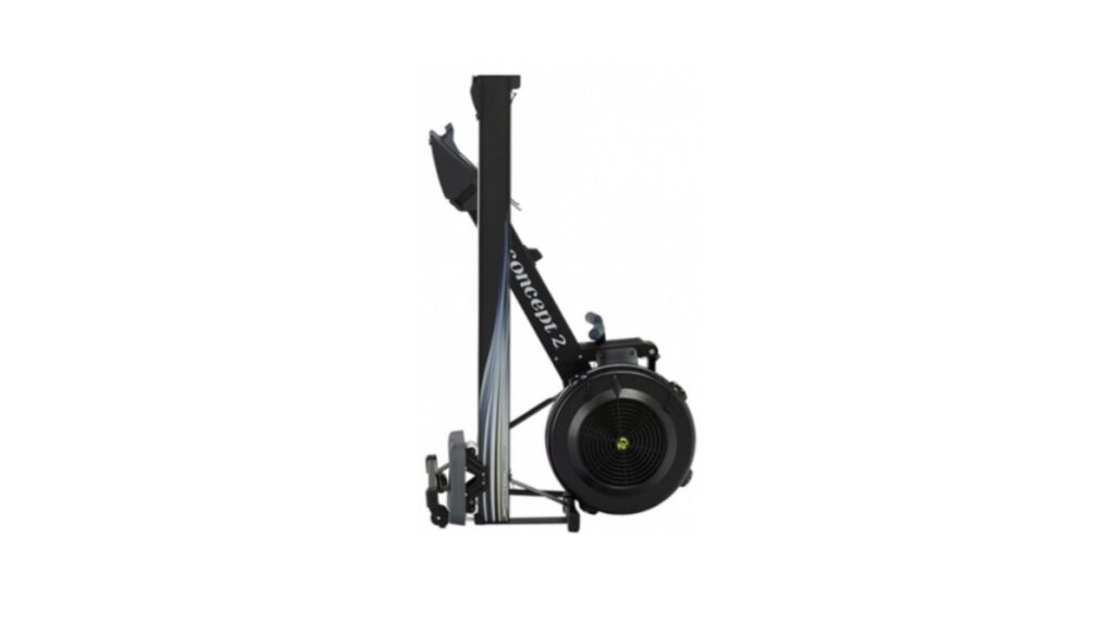 Concept2 RowErg folded standing